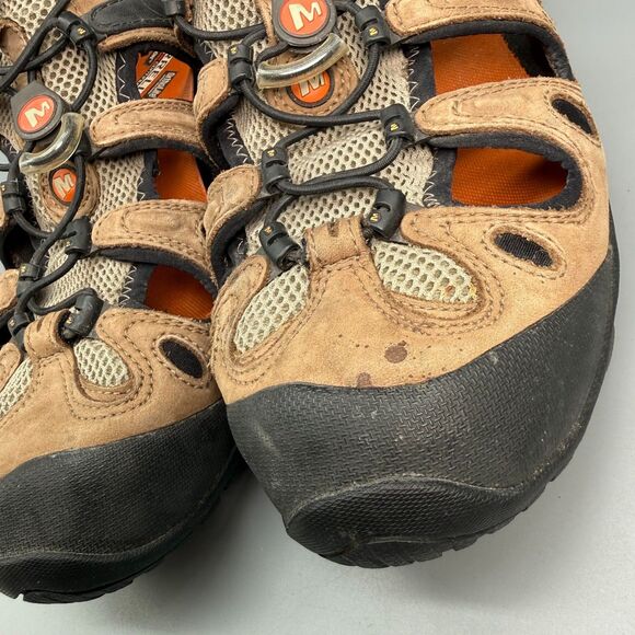 Merrell Continuum Hiking Sandals Men\'s 12 Brown Cord Lock Round Toe Outdoor Shoe main image 10